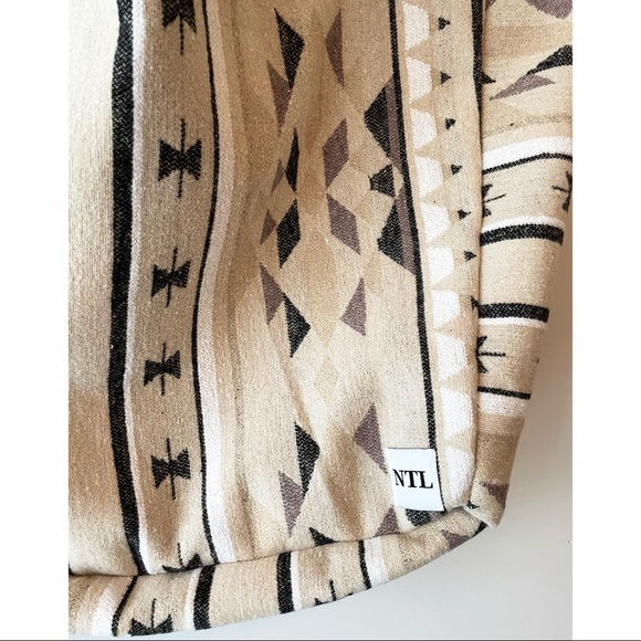 Handmade Pendleton Southwestern Shopper Tote Bag - Picture 7 of 8